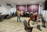 تنفيذاً لخطة وحدة التدريب علي تكنولوجيا المعلومات بجامعة بنها تم اختبار G224