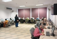 لليوم الثاني علي التوالي اختبار دورة التحول الرقمي جروب G240 منح لمعاوني اعضاء هيئة التدريس والباحثين