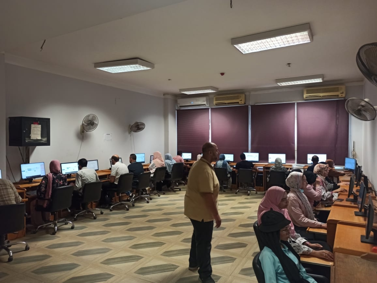 لليوم الثاني علي التوالي تم عقد اختبار دورة التحول الرقمي جروب G227 منح